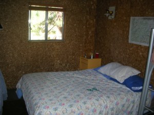 Sleeping room looking left from door