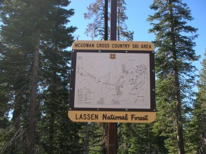 Sign just down 29N22 off of CA-89